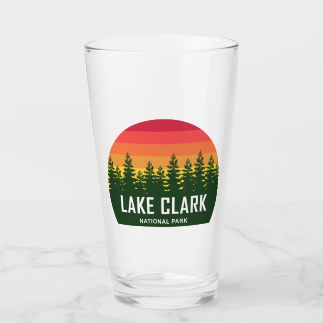 Nationalpark Lake Clark Glas (Vorderseite)