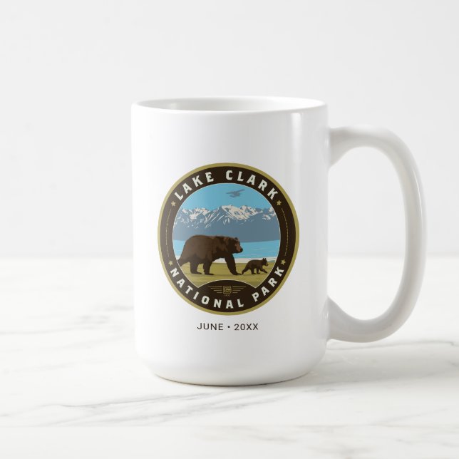 Nationalpark Lake Clark Kaffeetasse (Rechts)