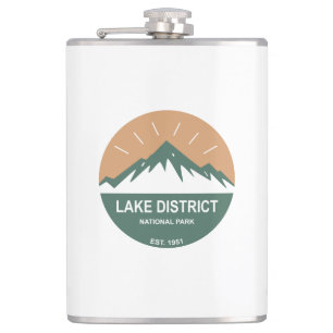 Nationalpark Lake District Flachmann