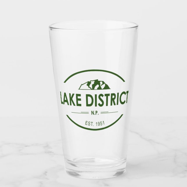 Nationalpark Lake District Glas (Vorderseite)