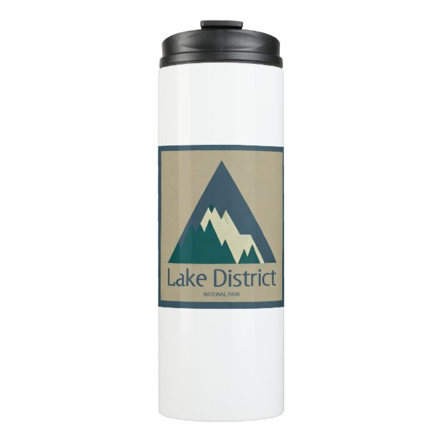 Nationalpark Lake District Rustikal Thermosbecher (Vorderseite)