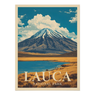 Nationalpark Lauca - Chile Poster