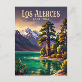 Nationalpark Los Alerces Argentinien Postkarte
