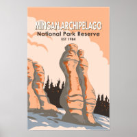 Nationalpark Mingan Archipelago Vintag