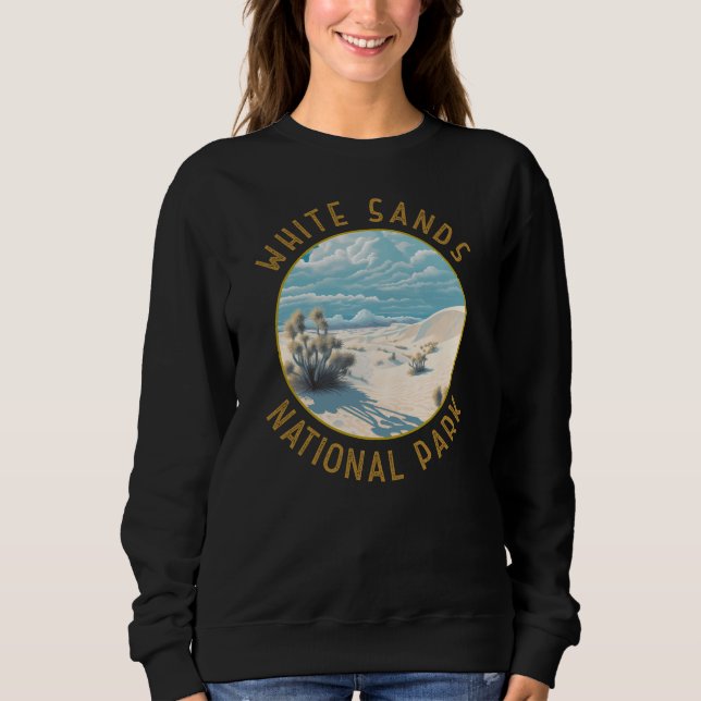 Nationalpark mit weißem Sand - Störkreis Sweatshirt (Vorderseite)