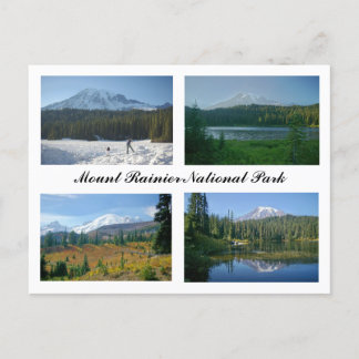 Nationalpark Mount Rainier Postkarte