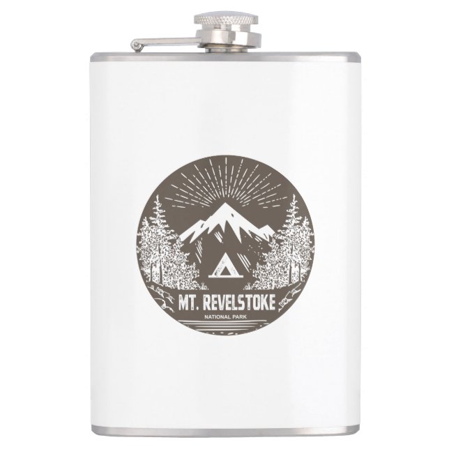 Nationalpark Mount Revelstok Flachmann (Vorderseite)