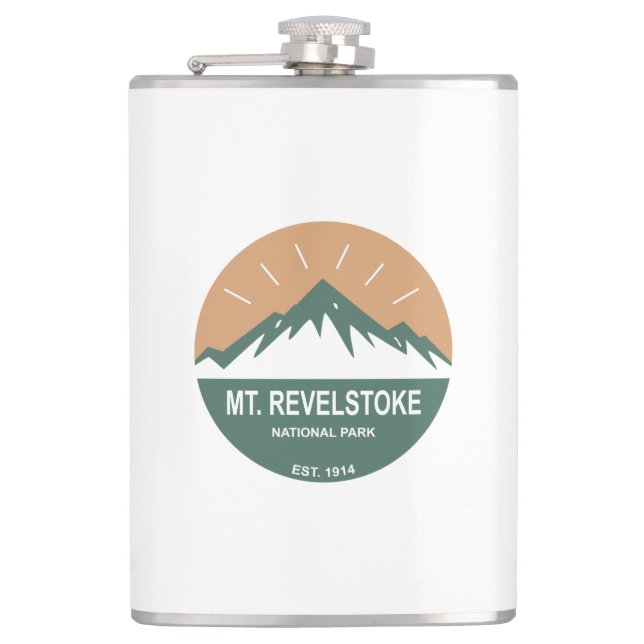 Nationalpark Mount Revelstok Flachmann (Vorderseite)