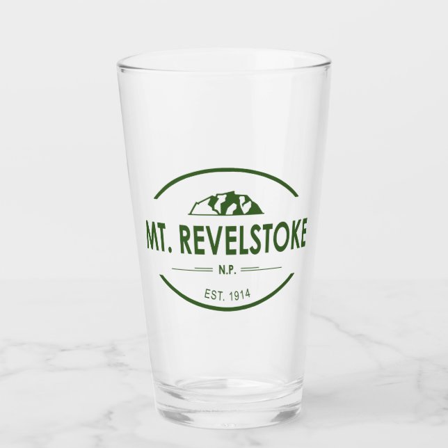 Nationalpark Mount Revelstok Glas (Vorderseite)