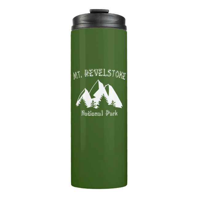 Nationalpark Mount Revelstok Thermosbecher (Vorderseite)