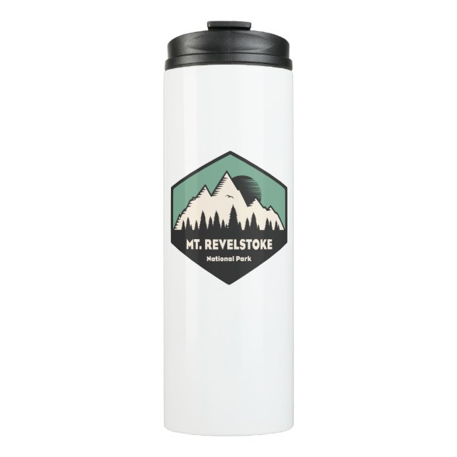 Nationalpark Mount Revelstok Thermosbecher (Vorderseite)