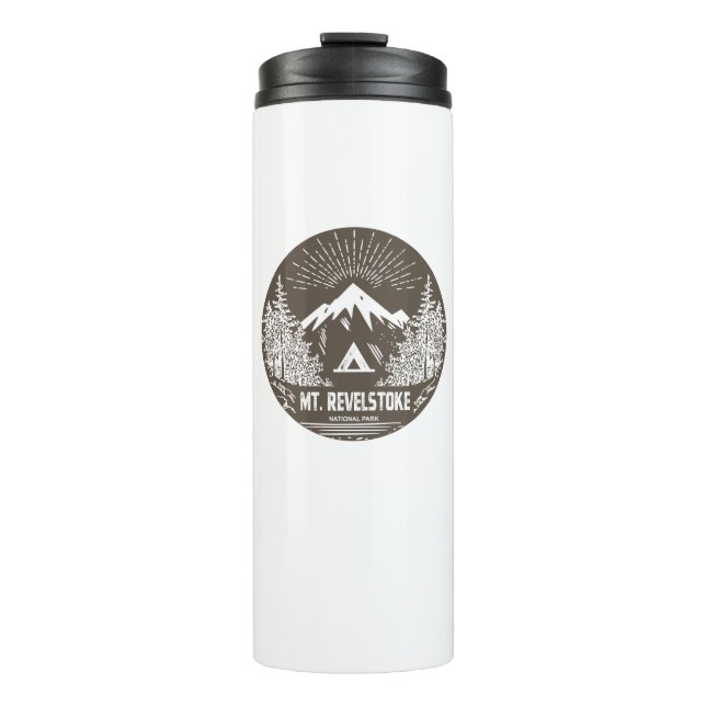 Nationalpark Mount Revelstok Thermosbecher (Vorderseite)