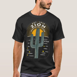 Nationalpark Mount Zion Utah Urlaub - Sonnenaufgan T-Shirt