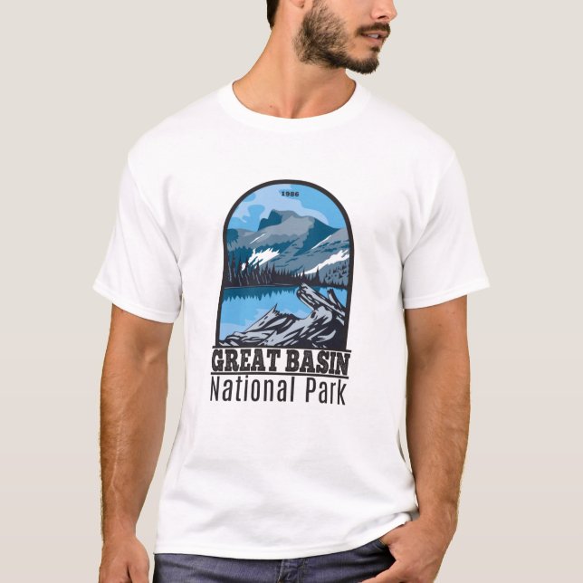 Nationalpark Nevada Vintag T-Shirt (Vorderseite)