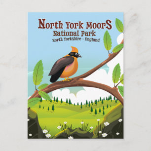 Nationalpark North York Moors Postkarte