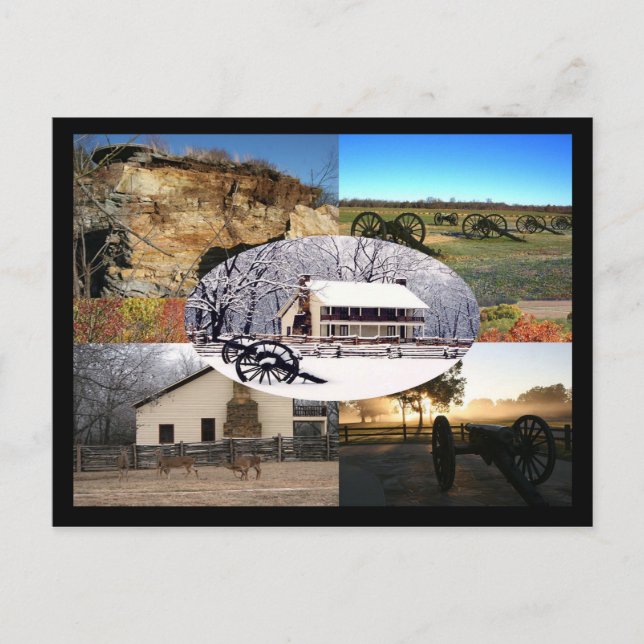 Nationalpark Pea Ridge Postkarte (Vorderseite)