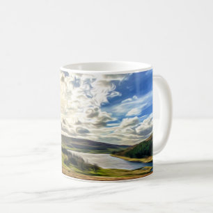 NATIONALPARK PEAK DISTRICT - DERBYSHIRE ENGLAND KAFFEETASSE