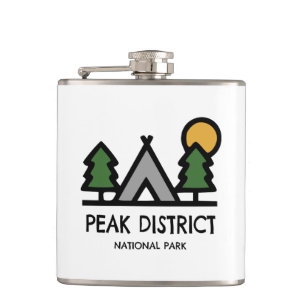 Nationalpark Peak District Flachmann
