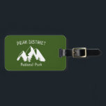 Nationalpark Peak District Gepäckanhänger<br><div class="desc">Auf mehr als 550 Quadratkilometern und dem ursprünglichen Nationalpark des Vereinigten Königreichs bietet der Peak District National Park Millionen von Menschen einen Vorgeschmack auf die Natur.</div>