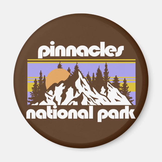 Nationalpark Pinnacles Magnet (Vorne)
