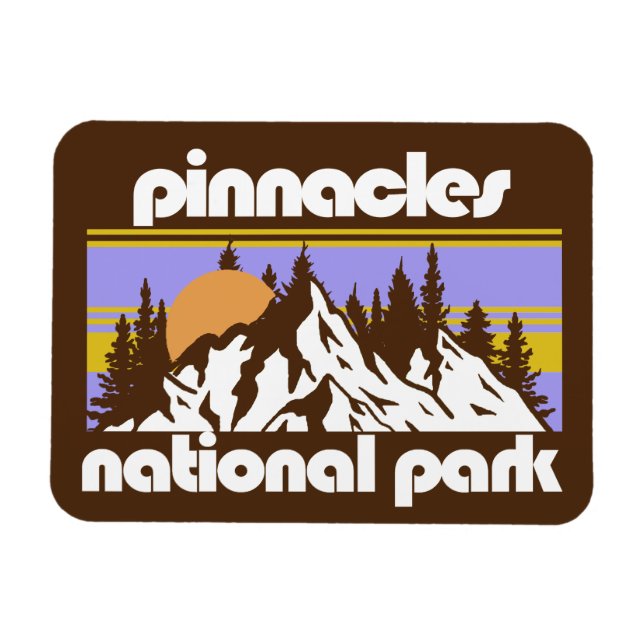 Nationalpark Pinnacles Magnet (Horizontal)