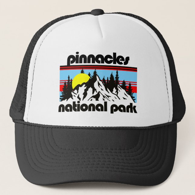 Nationalpark Pinnacles Truckerkappe (Vorderseite)