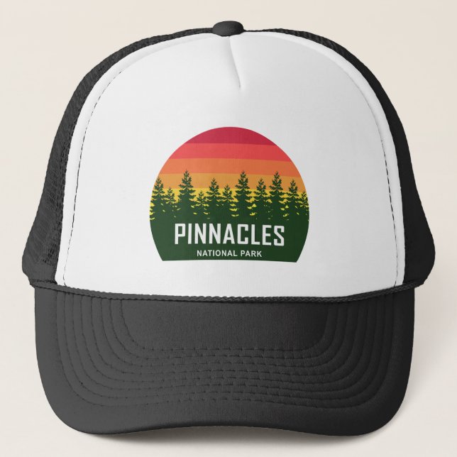 Nationalpark Pinnacles Truckerkappe (Vorderseite)