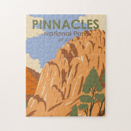 Nationalpark Pinnacles Vintag