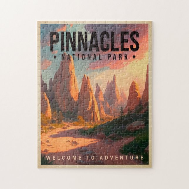 Nationalpark Pinnacles Vintag (Vertikal)