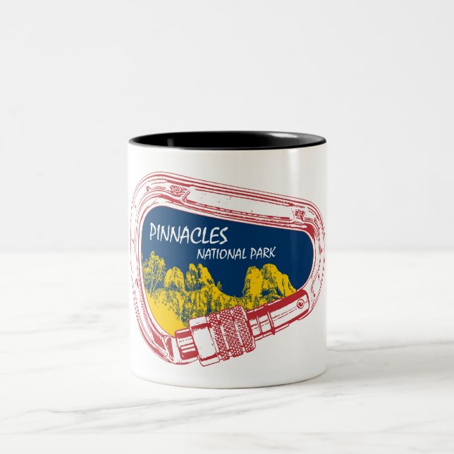Nationalpark Pinnacles Zweifarbige Tasse (Mittel)