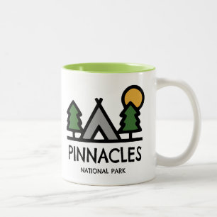 Nationalpark Pinnacles Zweifarbige Tasse