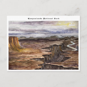 Nationalpark Postkarte