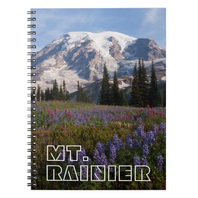 Nationalpark Rainier, Berg Rainier 3 Notizblock (Vorderseite)