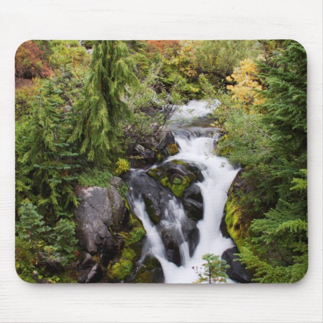 Nationalpark Rainier, Herbststrom Mousepad (Vorne)