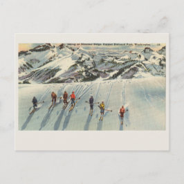 Nationalpark Rainier Skigebiet Mazama Ridge Postkarte