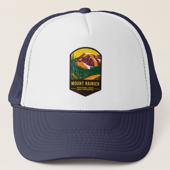 Nationalpark Rainier und Erhaltung Truckerkappe (Vorderseite)