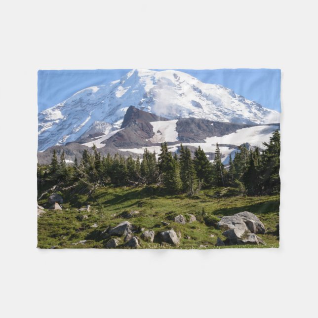 Nationalpark Rainier, WA. Sprühpark Fleecedecke (Vorderseite (Horizontal))