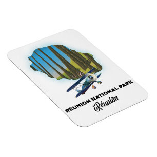 Nationalpark Réunion Magnet