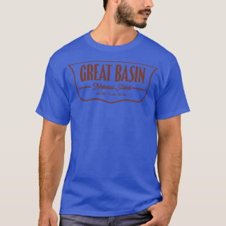 Nationalpark Riesenbecken Schild Brown T-Shirt