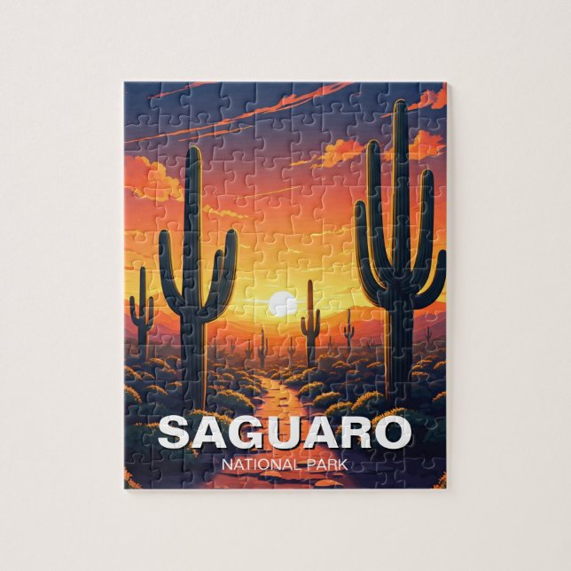 Nationalpark Saguaro Cacti Cactus (Vertikal)