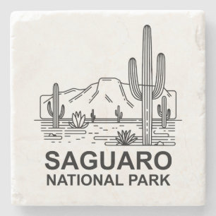 Nationalpark Saguaro Nationalpark California Steinuntersetzer