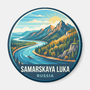 Nationalpark Samarskaya Luka Russland Magnet