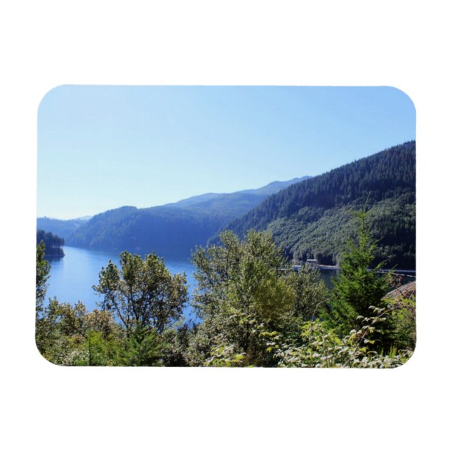 Nationalpark, Seattle, U.S.A. Schöne Landschaft Magnet (Horizontal)