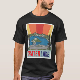 Nationalpark Souvenir Krater Seen Oregon T-Shirt