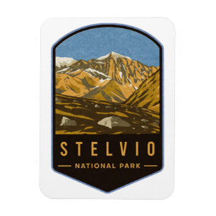 Nationalpark Stelvio Magnet