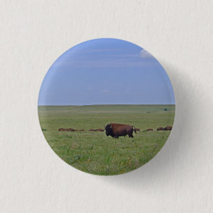 Nationalpark Tallgrass Prairie - Kansas Button