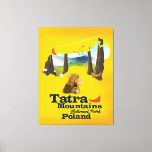 Nationalpark Tatra Mountains, Polen Leinwanddruck