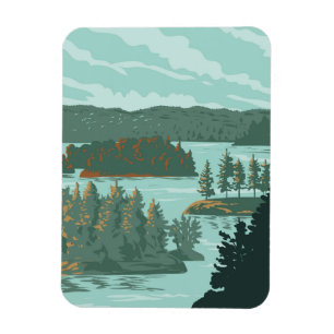 Nationalpark Tausend Inseln Magnet