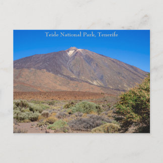 Nationalpark Teide, Teneriffa Postkarte