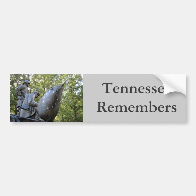Nationalpark Tennessee Denkmal Shiloh Autoaufkleber (Vorne)